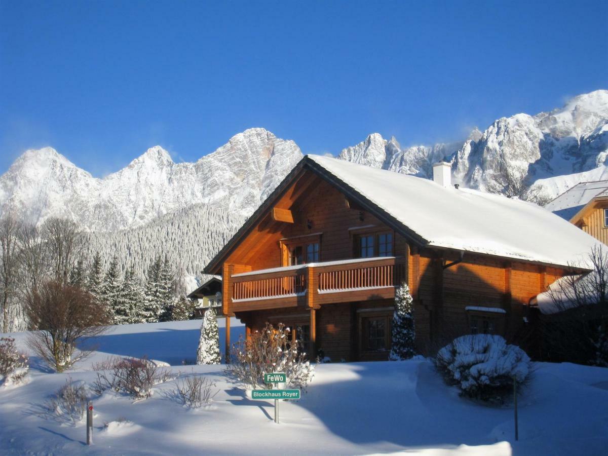 Ferienwohnung Blockhaus Royer Ramsau am Dachstein Exterior foto