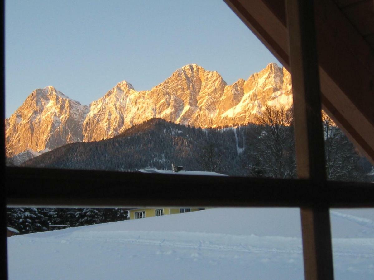 Ferienwohnung Blockhaus Royer Ramsau am Dachstein Exterior foto