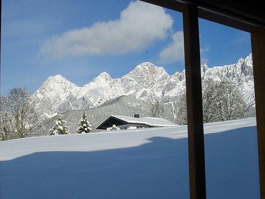 Ferienwohnung Blockhaus Royer Ramsau am Dachstein Exterior foto