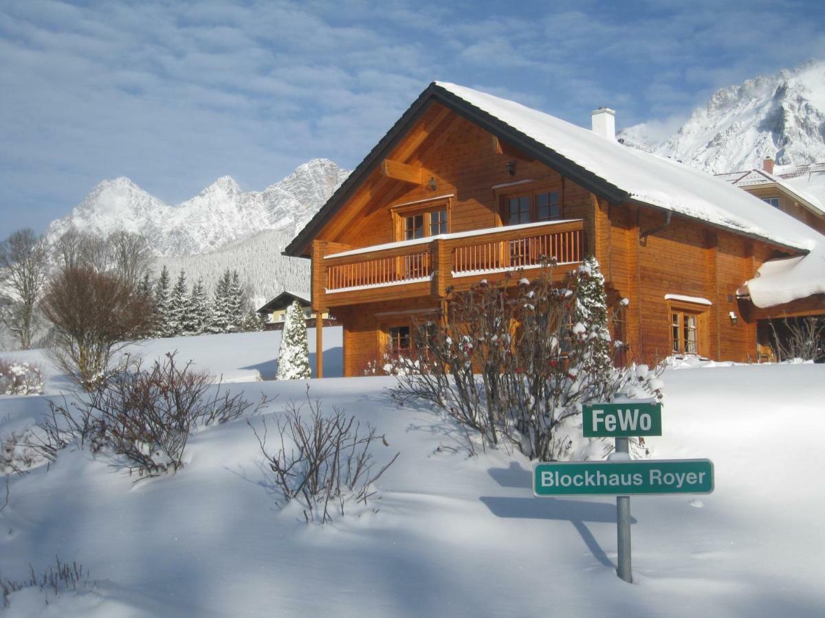 Ferienwohnung Blockhaus Royer Ramsau am Dachstein Exterior foto