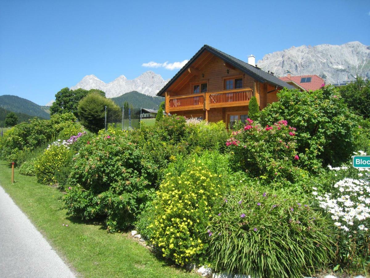 Ferienwohnung Blockhaus Royer Ramsau am Dachstein Exterior foto