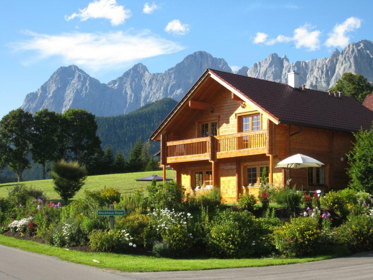 Ferienwohnung Blockhaus Royer Ramsau am Dachstein Exterior foto