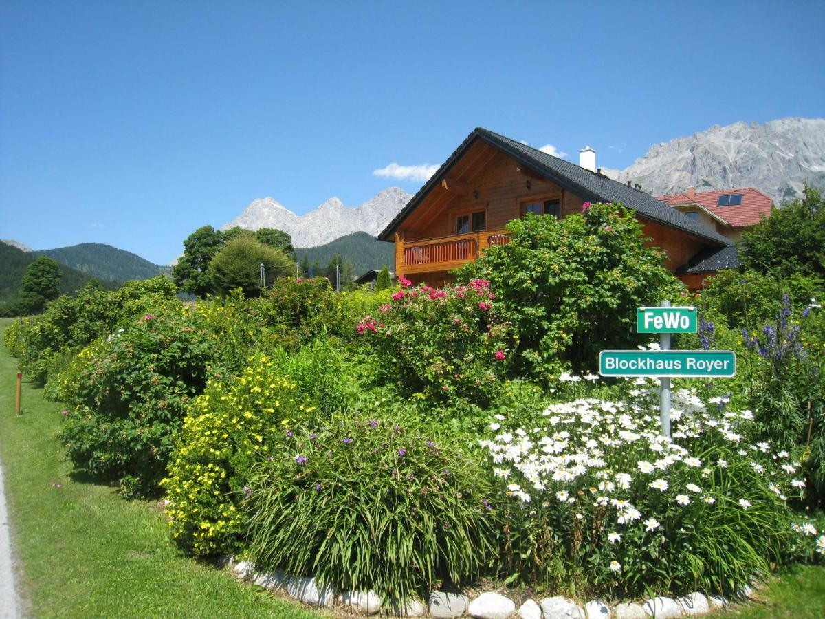 Ferienwohnung Blockhaus Royer Ramsau am Dachstein Exterior foto